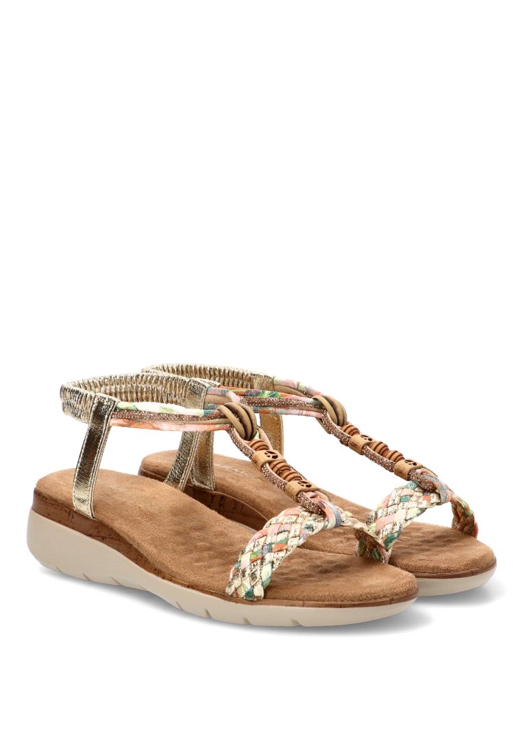SANDALIA CONFORT MUJER LITORAL 40016 ARMONY MUJER ORO
