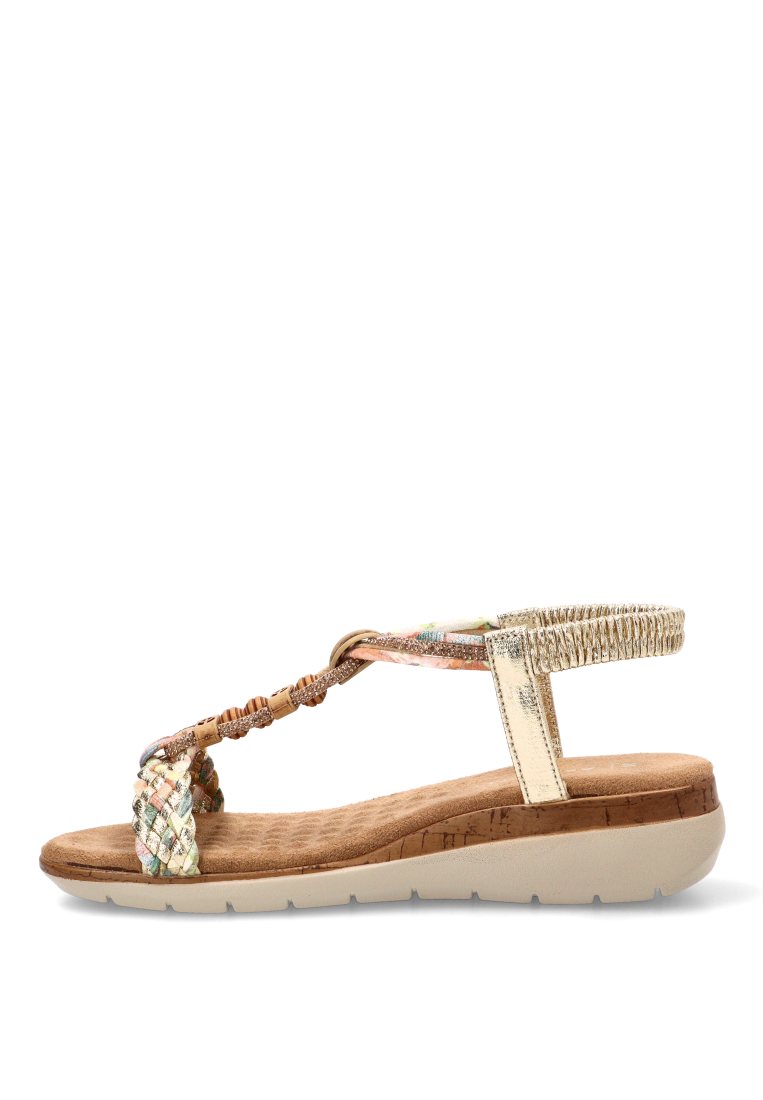 SANDALIA CONFORT MUJER LITORAL 40016 ARMONY MUJER ORO