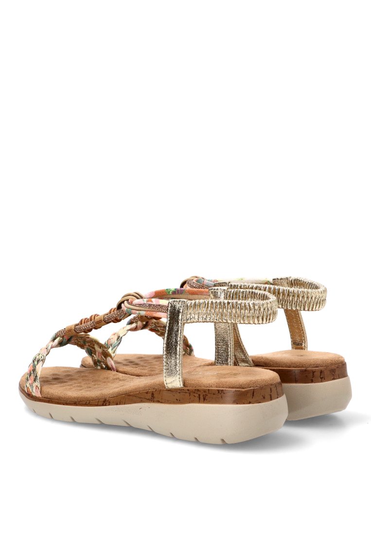 SANDALIA CONFORT MUJER LITORAL 40016 ARMONY MUJER ORO