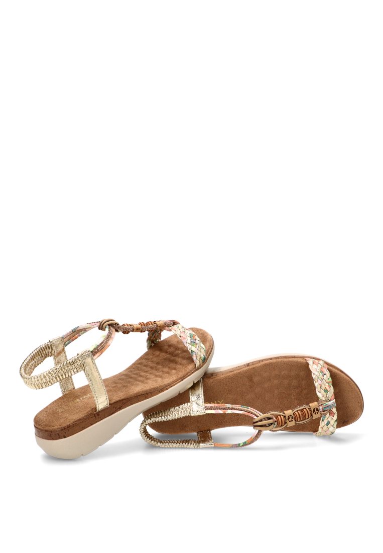 SANDALIA CONFORT MUJER LITORAL 40016 ARMONY MUJER ORO