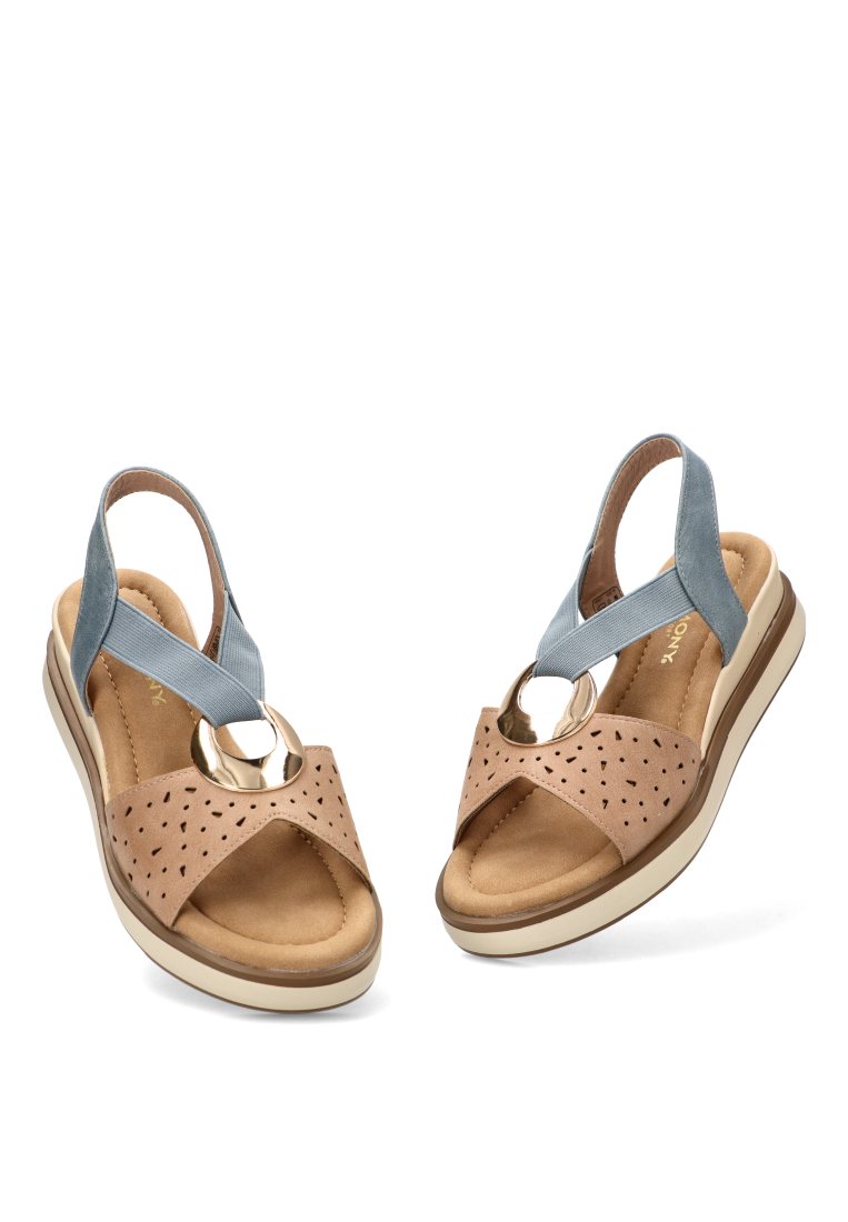 SANDALIA CONFORT MUJER ZENITA 40021 ARMONY MUJER AZUL