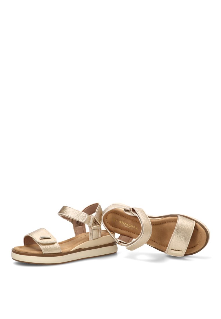 SANDALIA CONFORT MUJER ZENITA 01 40022 ARMONY MUJER ORO