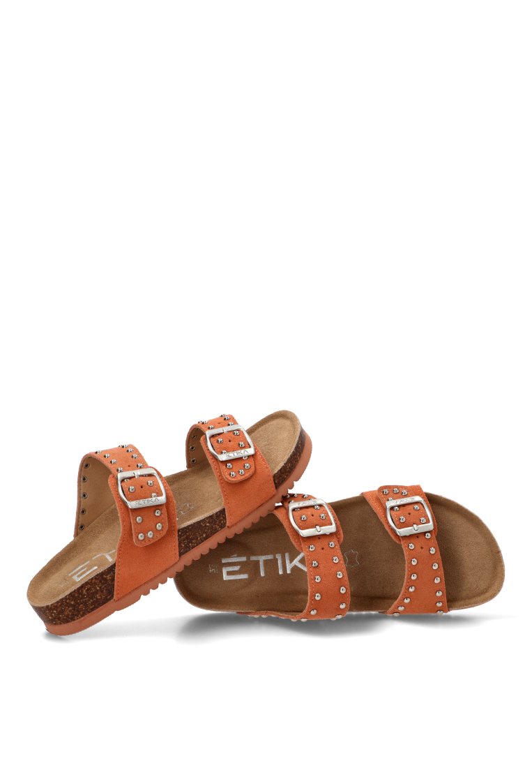 SANDALIA BIO HEBILLAS ARENAL 01 10093 ETIKA MUJER CORAL