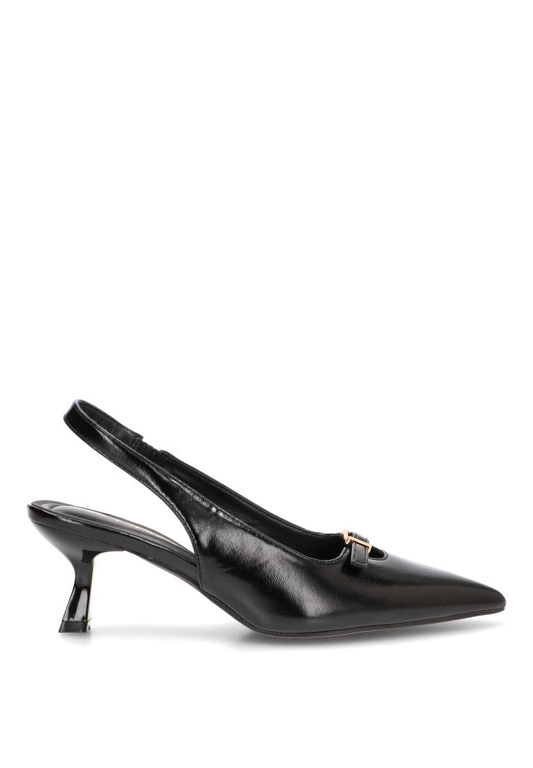 ZAPATO SALON ABIERTO LAZO BOSSA 63327 ETIKA MUJER NEGRO