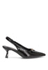 ZAPATO SALON ABIERTO LAZO BOSSA 63327, ETIKA, MUJER, NEGRO Negro