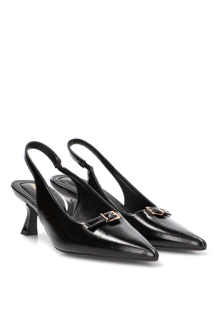 ZAPATO SALON ABIERTO LAZO BOSSA 63327 ETIKA MUJER NEGRO