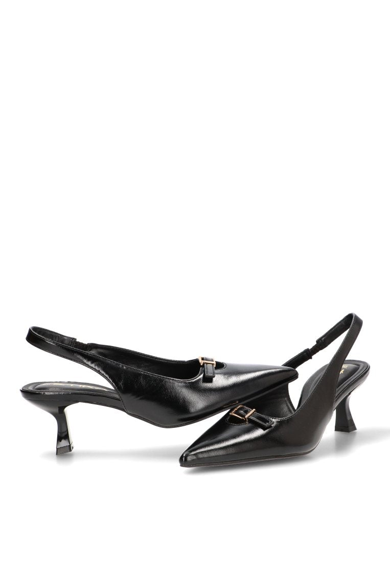 ZAPATO SALON ABIERTO LAZO BOSSA 63327 ETIKA MUJER NEGRO