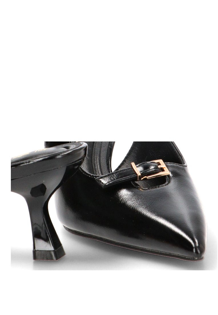 ZAPATO SALON ABIERTO LAZO BOSSA 63327 ETIKA MUJER NEGRO