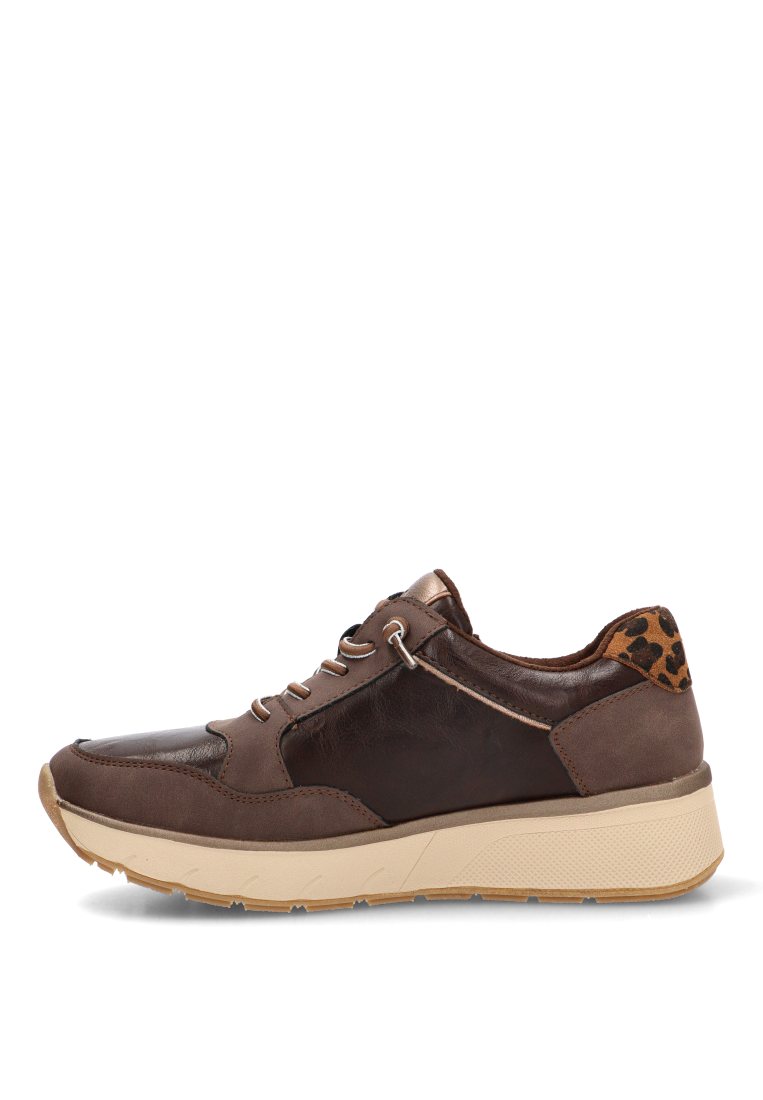 DEPORTIVAS CREMALLERA LATERAL ESSENCE 50045 ARMONY MUJER CAFe