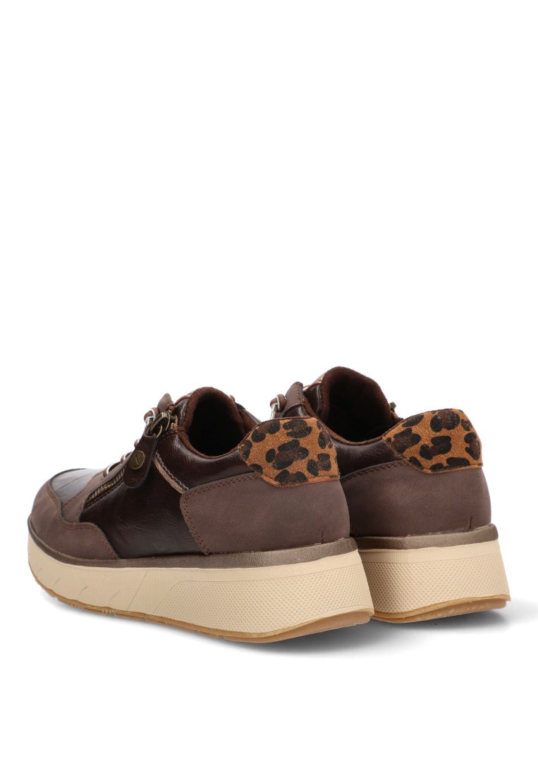 DEPORTIVAS CREMALLERA LATERAL ESSENCE 50045 ARMONY MUJER CAFe