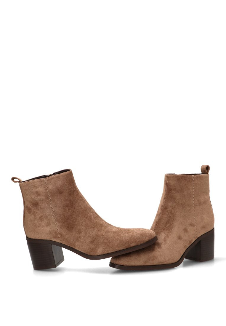 BOTIN ANTE PESPUNTE NORA 30054 ETIKA MUJER TAUPE