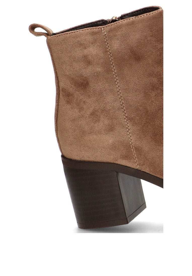 BOTIN ANTE PESPUNTE NORA 30054 ETIKA MUJER TAUPE