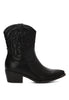 BOTIN PUNTA DORADA MAGNOLIA 110565, ETIKA, MUJER, NEGRO Negro