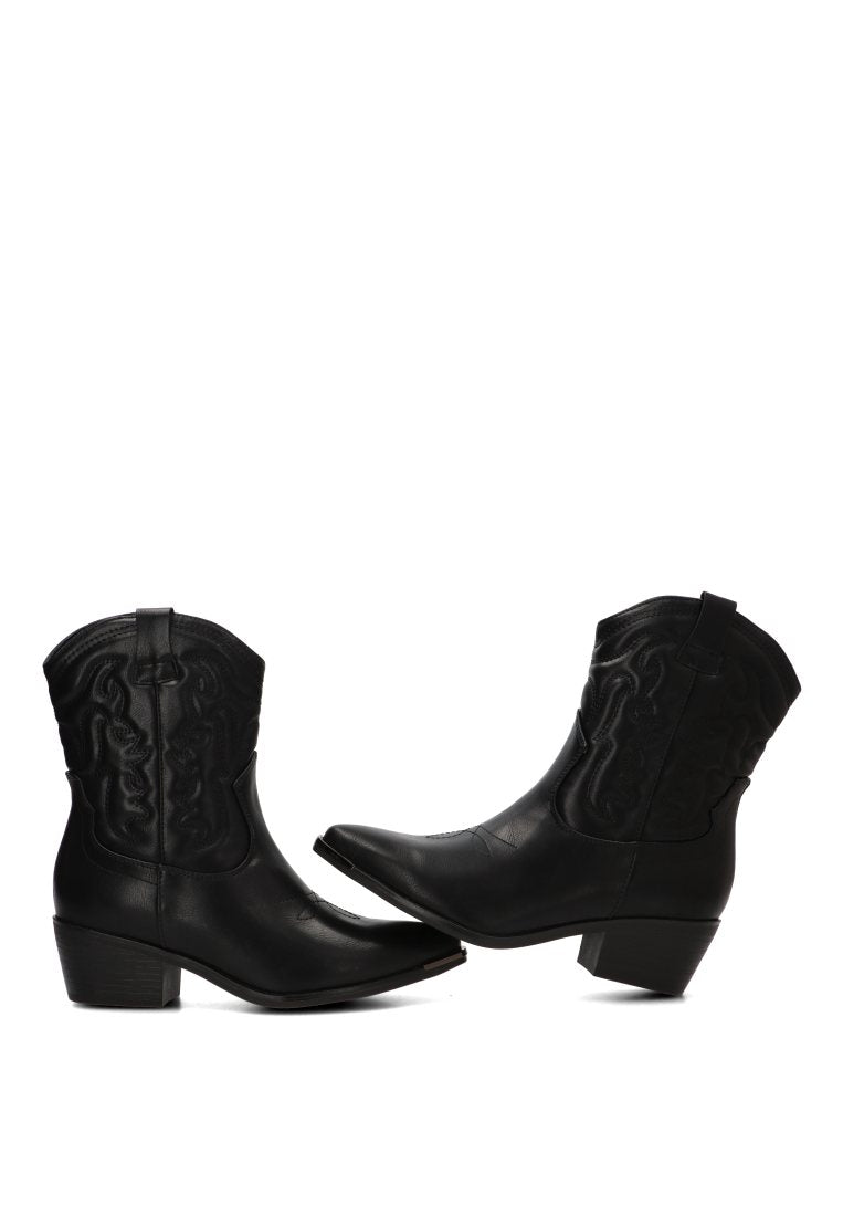 BOTIN PUNTA DORADA MAGNOLIA 110565 ETIKA MUJER NEGRO