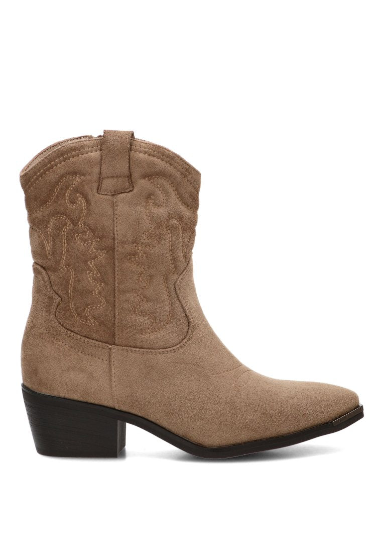 BOTIN PUNTA DORADA MAGNOLIA 110565 ETIKA MUJER TAUPE