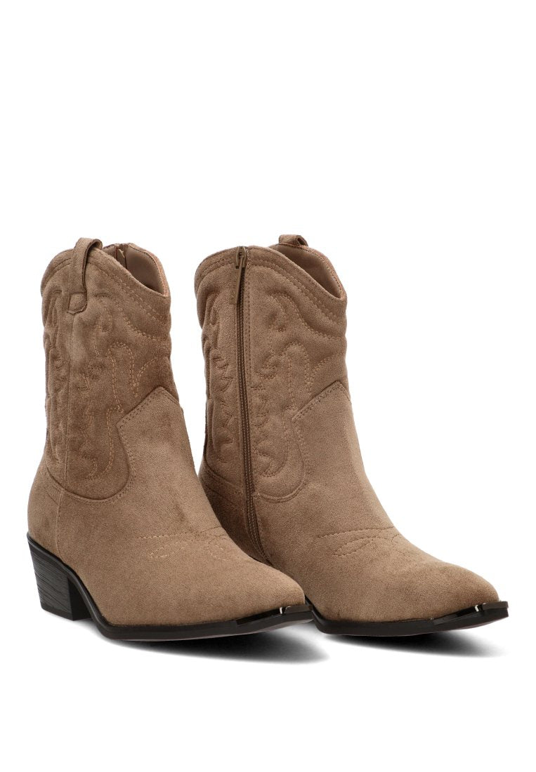 BOTIN PUNTA DORADA MAGNOLIA 110565 ETIKA MUJER TAUPE