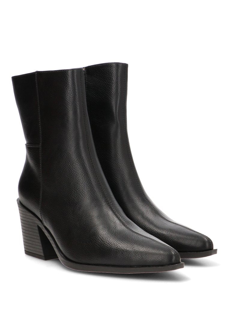 BOTIN LINEA PESPUNTE ICONA 110593 ETIKA MUJER NEGRO
