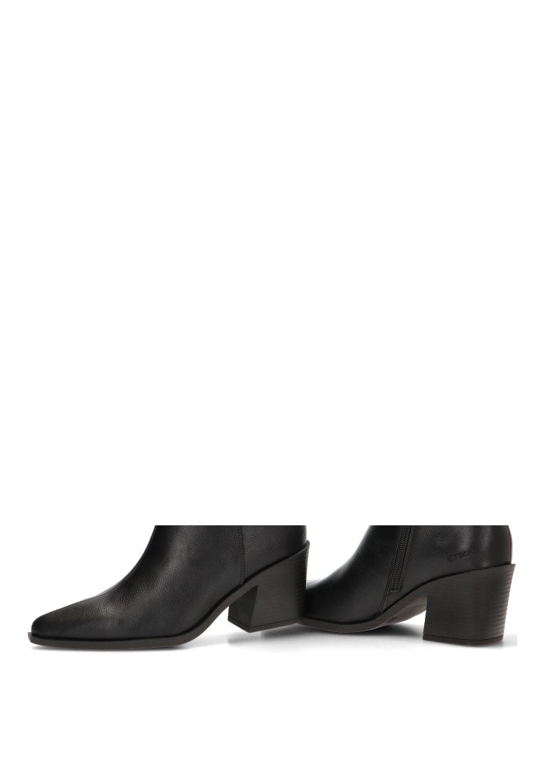 BOTIN LINEA PESPUNTE ICONA 110593 ETIKA MUJER NEGRO