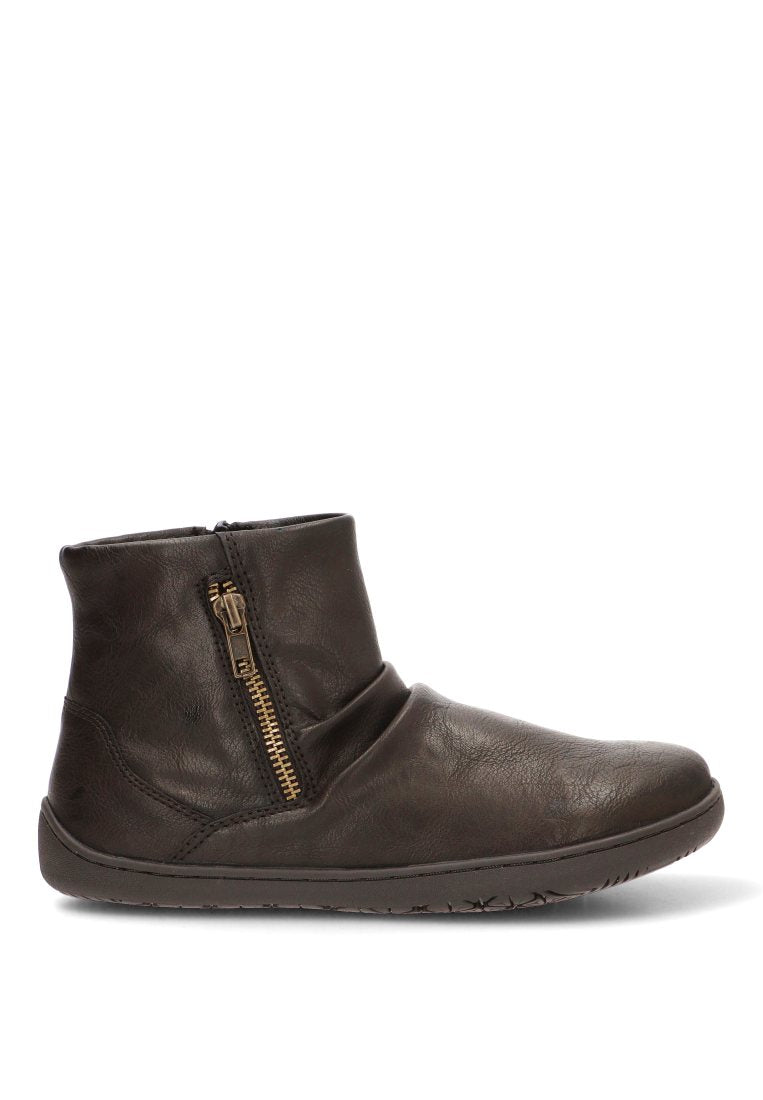 BOTIN CREMALLERA NATURAL FEET MIMERA 10183 ETIKA MUJER CAFe