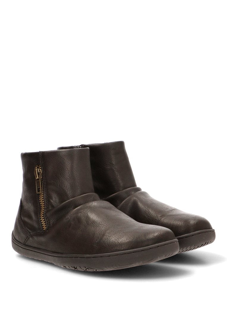 BOTIN CREMALLERA NATURAL FEET MIMERA 10183 ETIKA MUJER CAFe