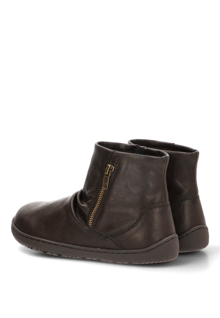 BOTIN CREMALLERA NATURAL FEET MIMERA 10183 ETIKA MUJER CAFe