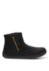 BOTIN CREMALLERA NATURAL FEET MIMERA 10183, ETIKA, MUJER, NEGRO Negro