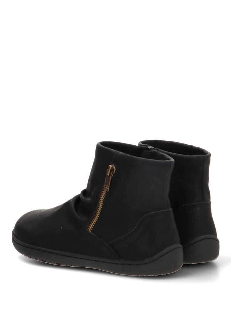 BOTIN CREMALLERA NATURAL FEET MIMERA 10183 ETIKA MUJER NEGRO