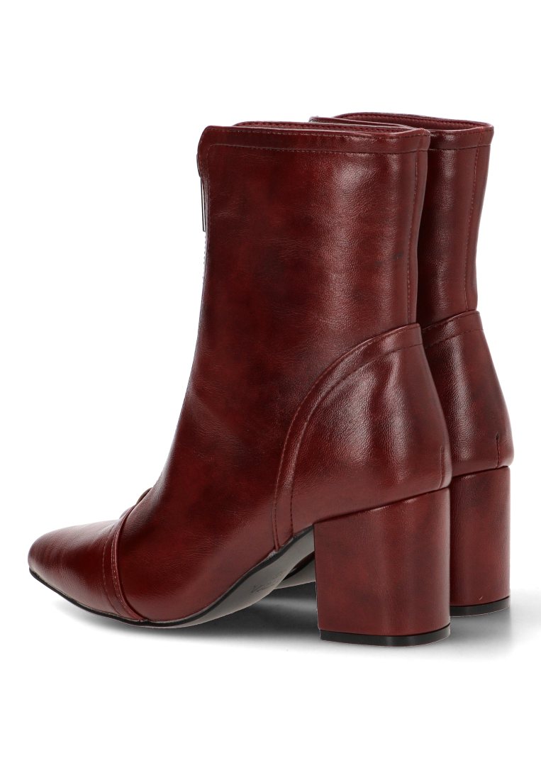 BOTIN CREMALLERA DELANTERA HANNA 32022 ETIKA MUJER BURDEOS