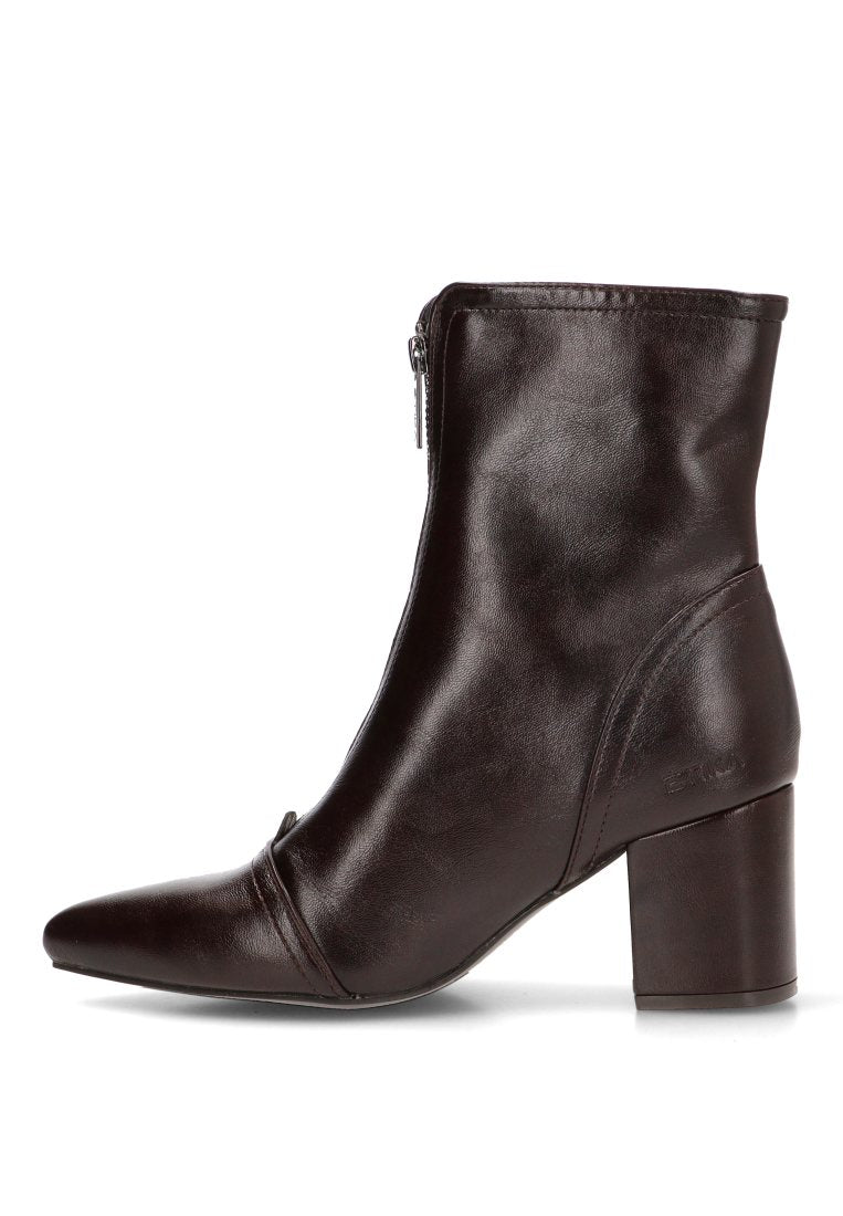 BOTIN CREMALLERA DELANTERA HANNA 32022 ETIKA MUJER CAFe