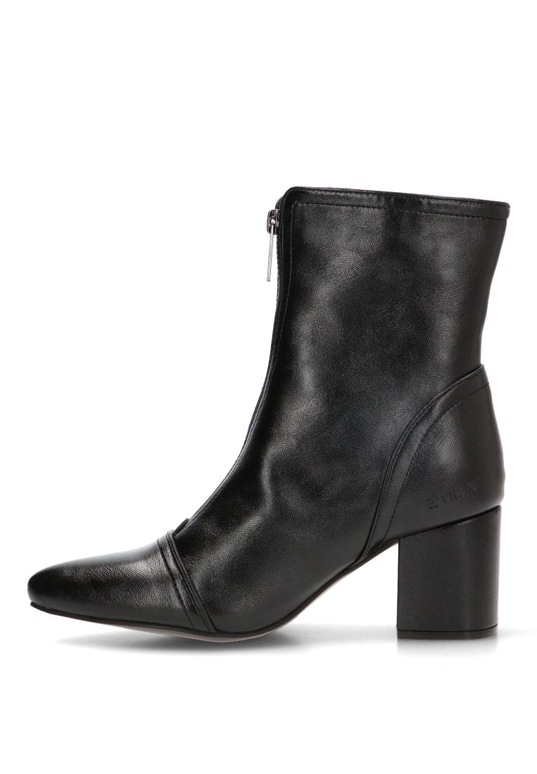 BOTIN CREMALLERA DELANTERA HANNA 32022 ETIKA MUJER NEGRO