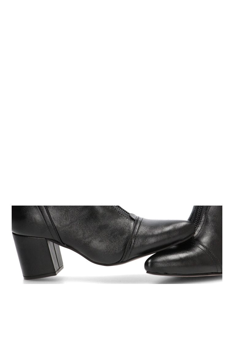 BOTIN CREMALLERA DELANTERA HANNA 32022 ETIKA MUJER NEGRO