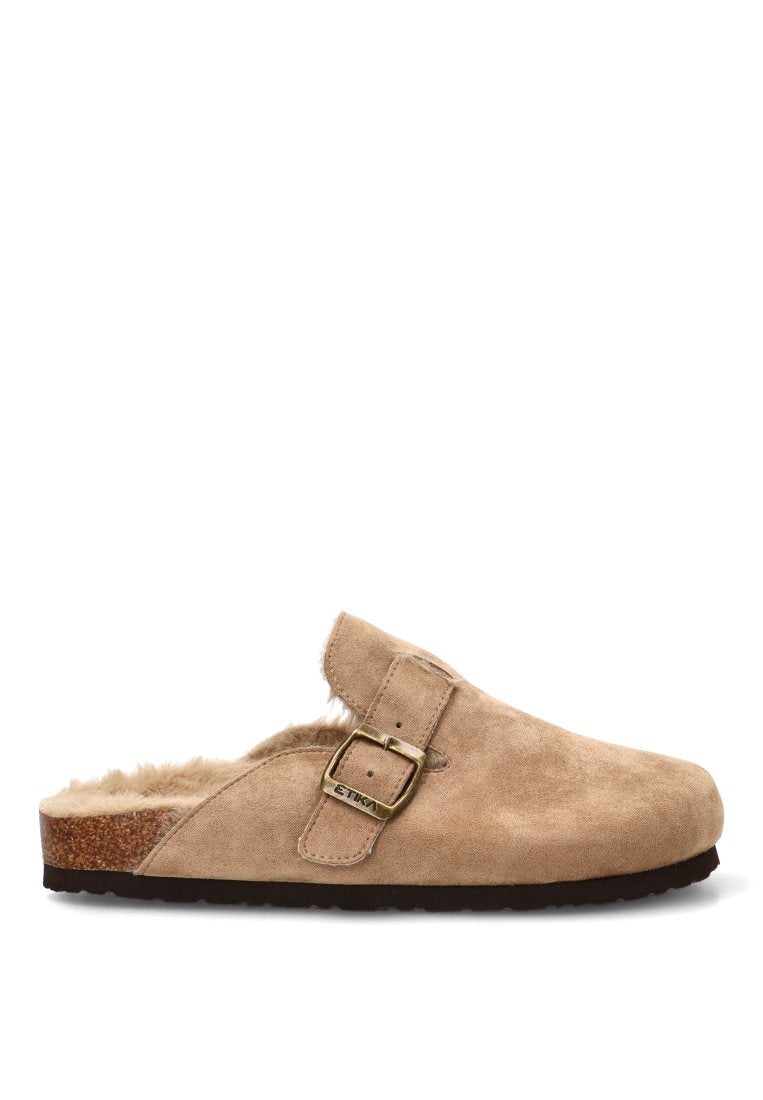 ZUECO SUELA PELO ORION 10177 ETIKA MUJER TAUPE