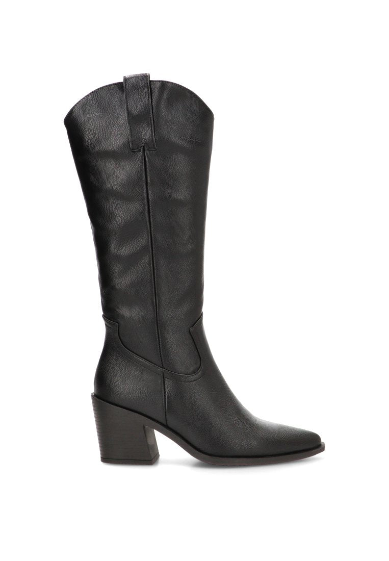 BOTAS CAyA ALTA CAMPERAS ICONA 110572 ETIKA MUJER NEGRO