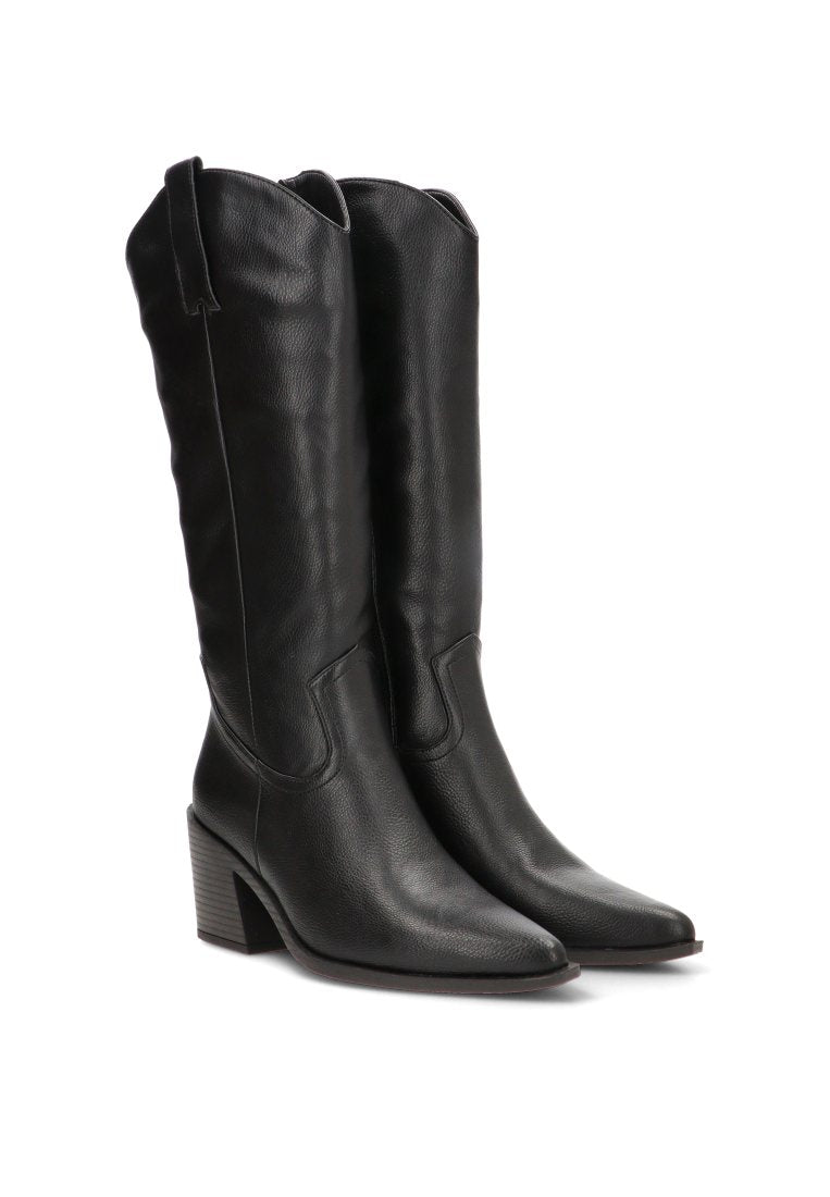BOTAS CAyA ALTA CAMPERAS ICONA 110572 ETIKA MUJER NEGRO