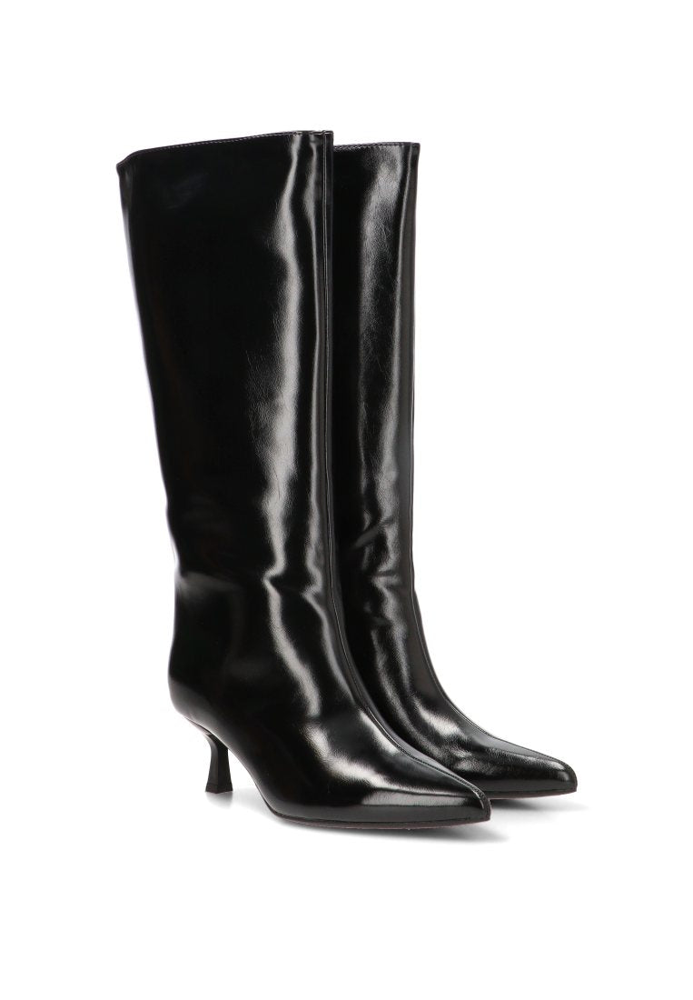 BOTA CUERO CARINA 42418 ETIKA MUJER NEGRO