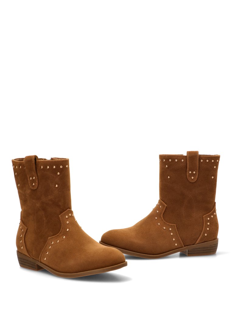 BOTIN CAMPERO TACHAS JIMENA 110555 ETIKA NIyA CAMEL