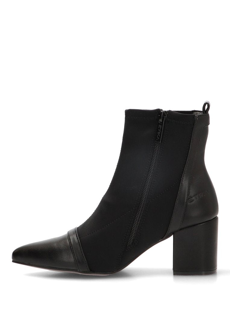 BOTIN ELASTICO TIRAS HANNA 01 32023 ETIKA MUJER NEGRO