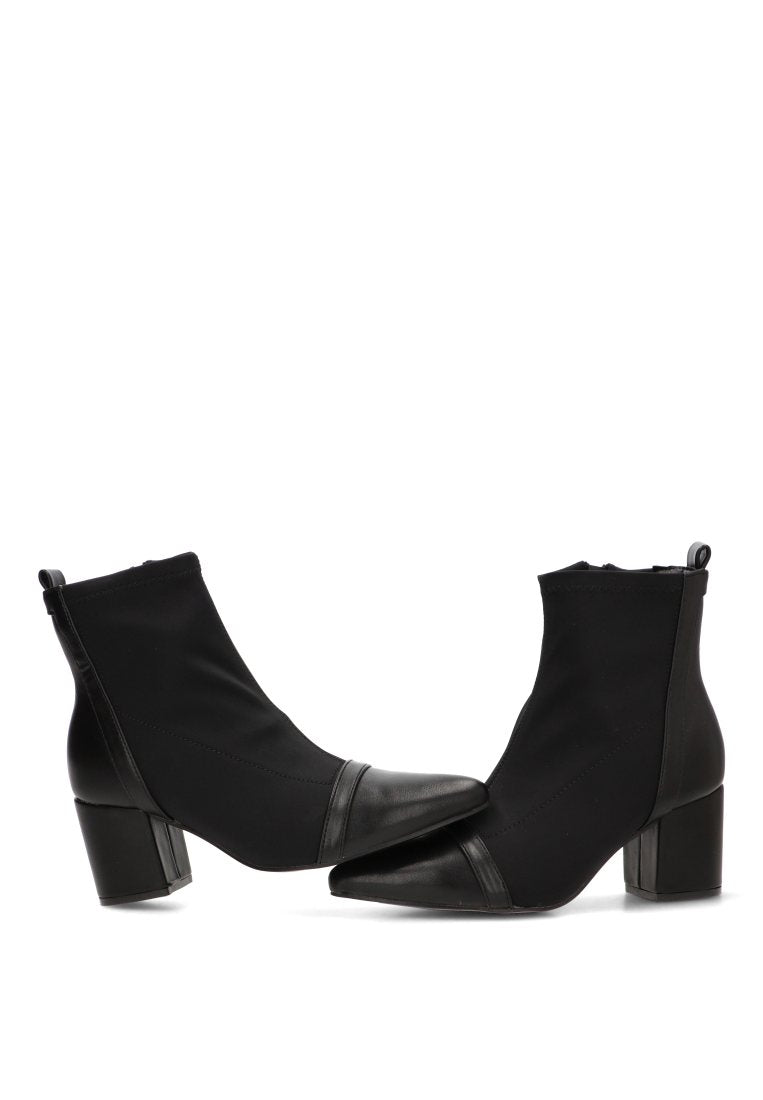 BOTIN ELASTICO TIRAS HANNA 01 32023 ETIKA MUJER NEGRO