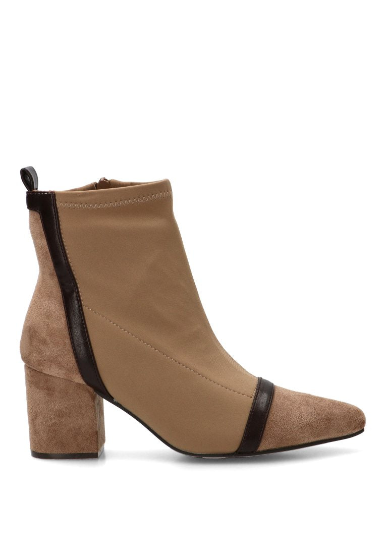 BOTIN ELASTICO TIRAS HANNA 01 32023 ETIKA MUJER TAUPE