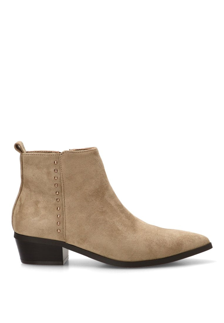 BOTIN CAMPERO TACHAS DENNIS 110551 ETIKA MUJER TAUPE