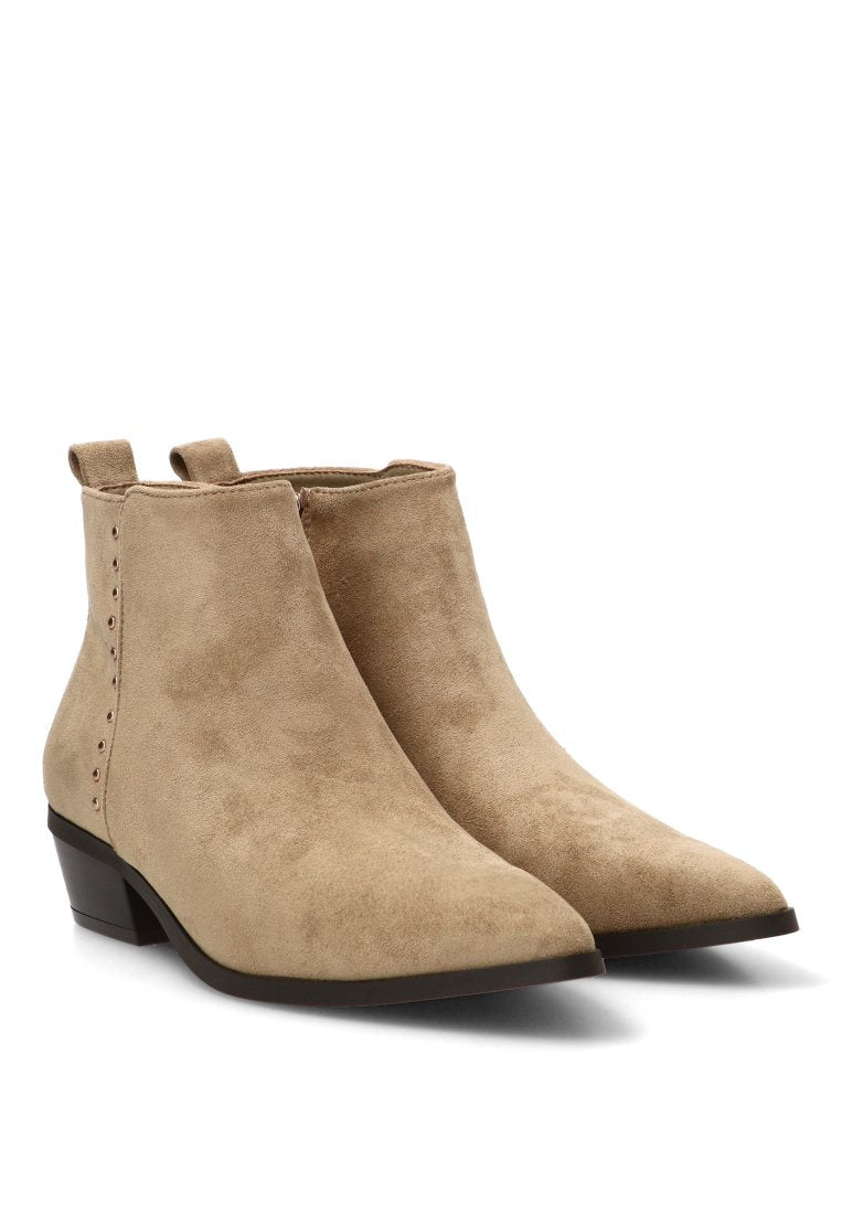 BOTIN CAMPERO TACHAS DENNIS 110551 ETIKA MUJER TAUPE