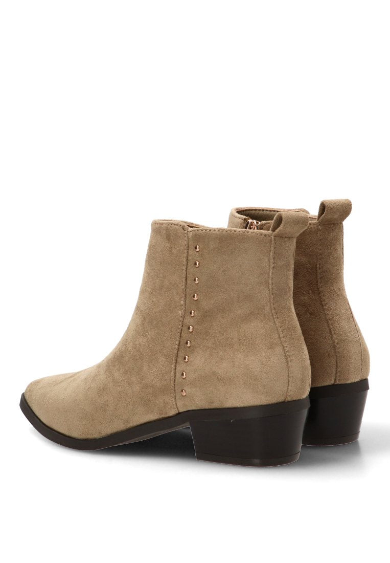 BOTIN CAMPERO TACHAS DENNIS 110551 ETIKA MUJER TAUPE