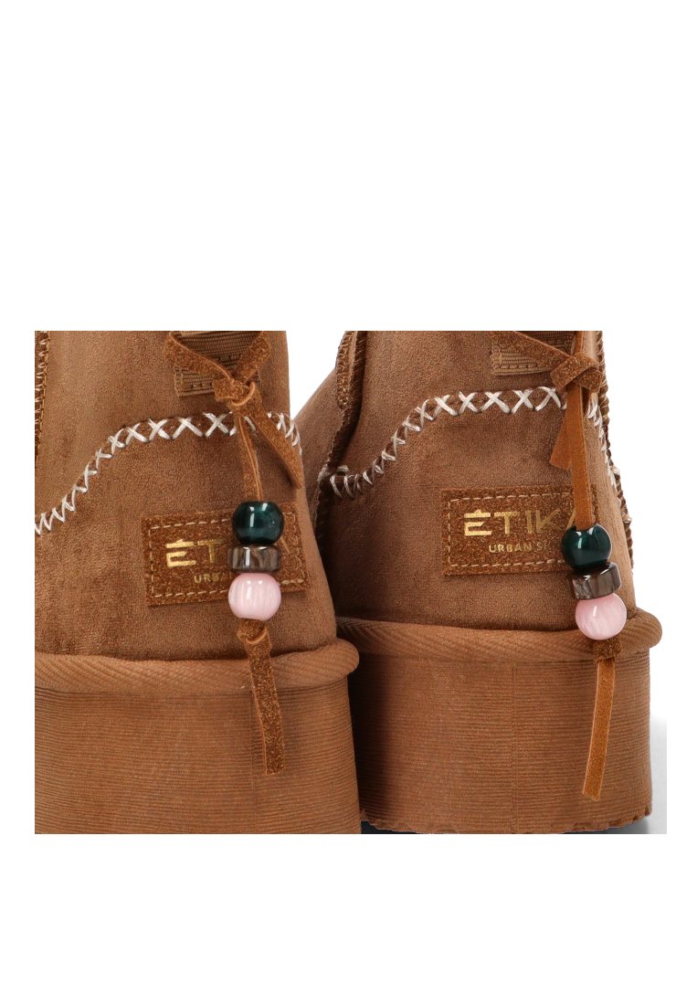 BOTIN COLGANTE BOLAS GIULIA 02 10914 ETIKA MUJER CAMEL