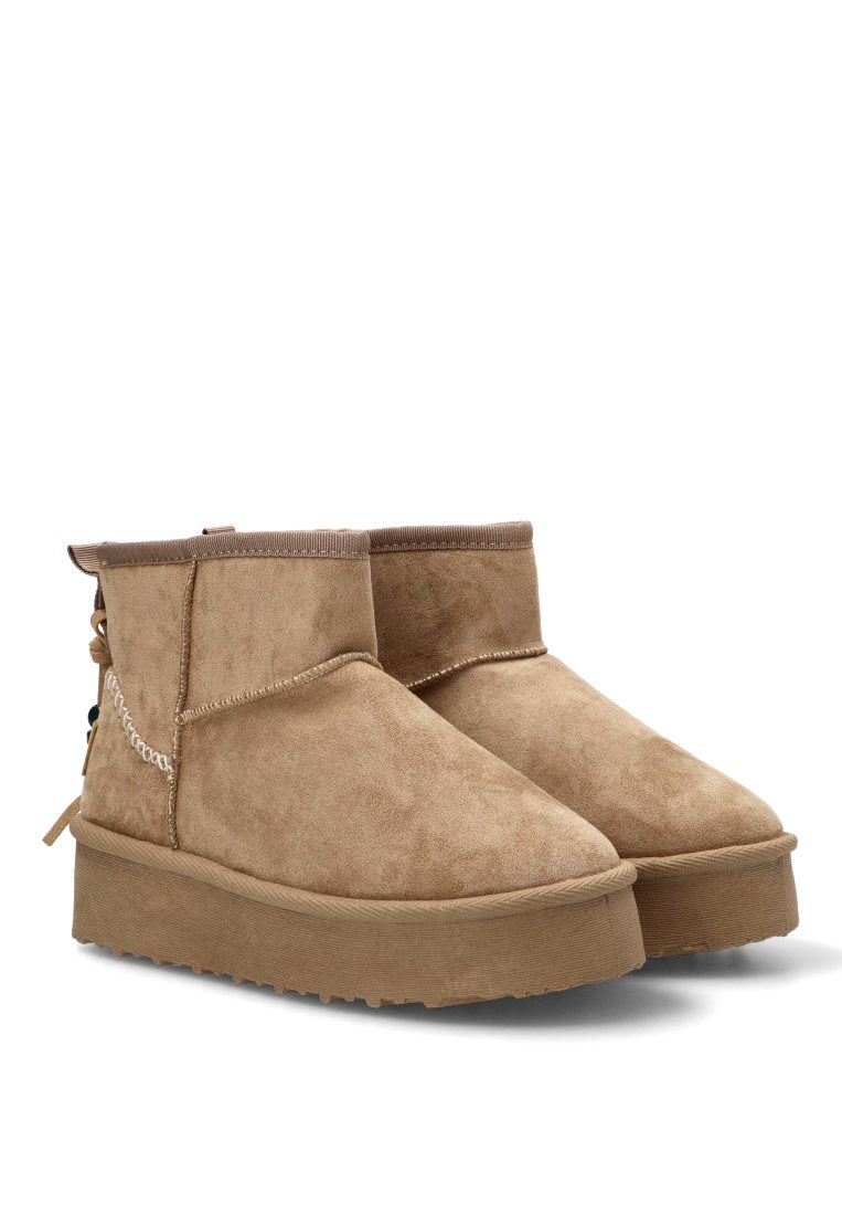 BOTIN COLGANTE BOLAS GIULIA 02 10914 ETIKA MUJER TAUPE