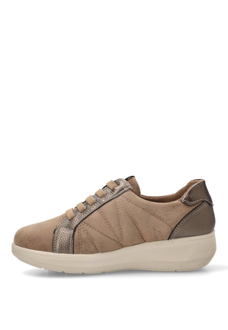 MOCASINES CREMALLERA RELIEVE AURA 60014 ARMONY MUJER MARRoN