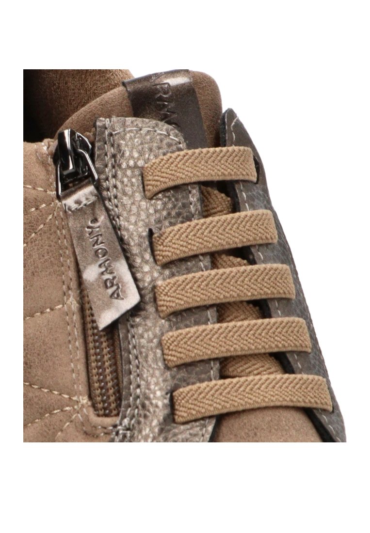 MOCASINES CREMALLERA RELIEVE AURA 60014 ARMONY MUJER MARRoN