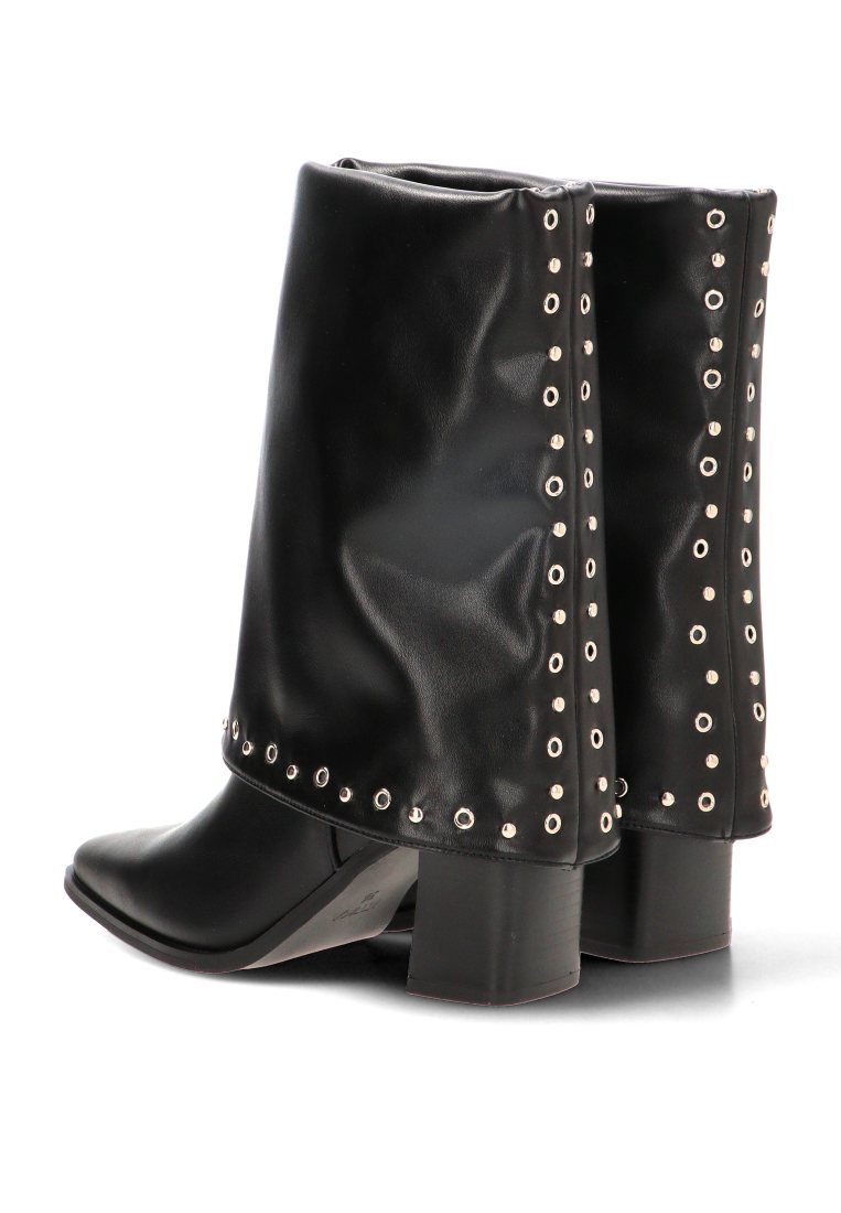 BOTIN CUBIERTO TACHAS ETERNAL 32029 ETIKA MUJER NEGRO