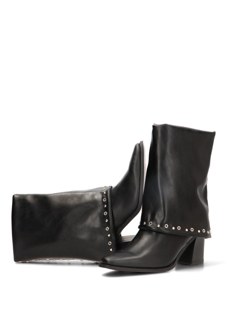BOTIN CUBIERTO TACHAS ETERNAL 32029 ETIKA MUJER NEGRO