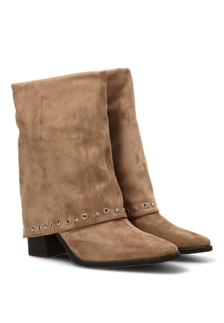 BOTIN CUBIERTO TACHAS ETERNAL 32029 ETIKA MUJER TAUPE
