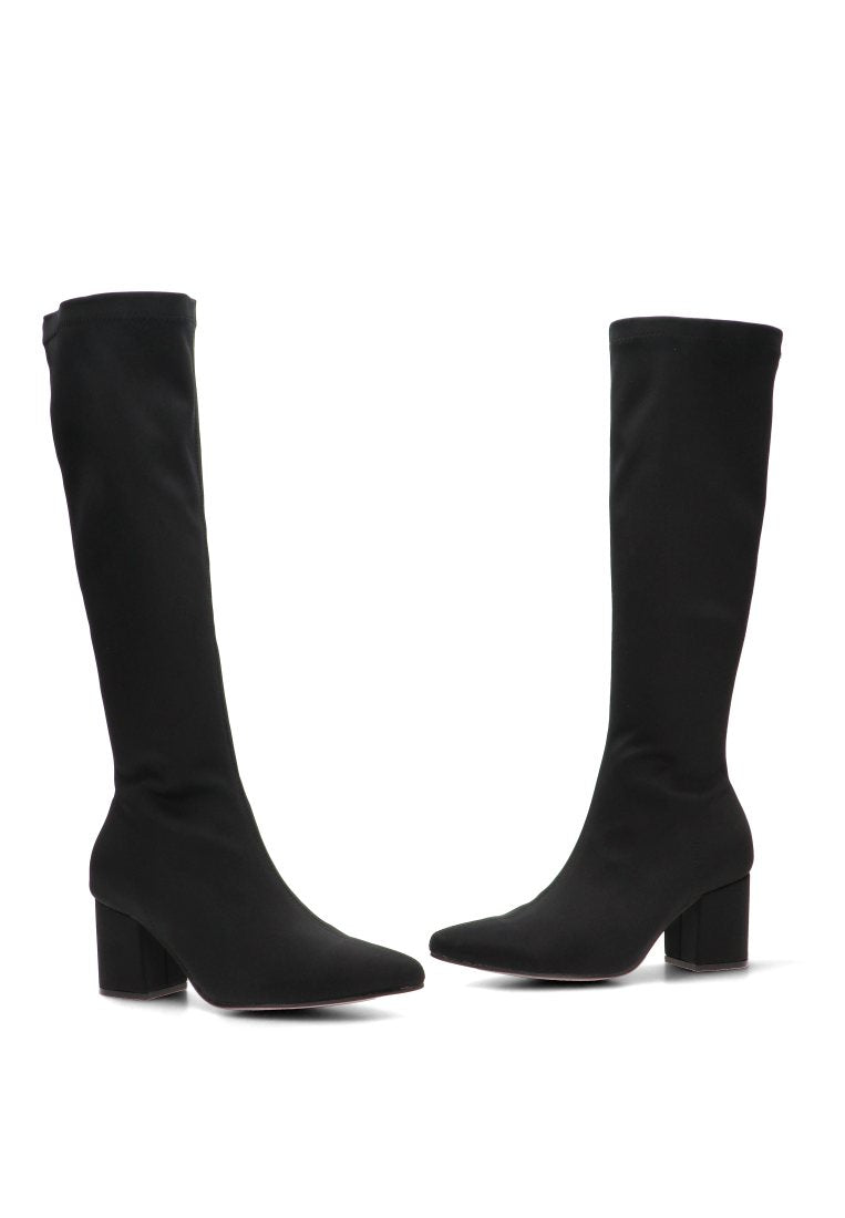 BOTA PUNTA ELASTICO JULIETTE 01 32018 ETIKA MUJER NEGRO